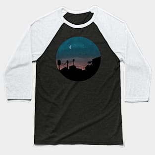 Evening Views in Watercolor Baseball T-Shirt